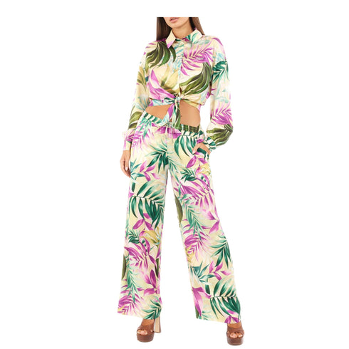 Guess Pantaloni Pantalone Donna fantasia con coulisse XS - Francavilla Moda